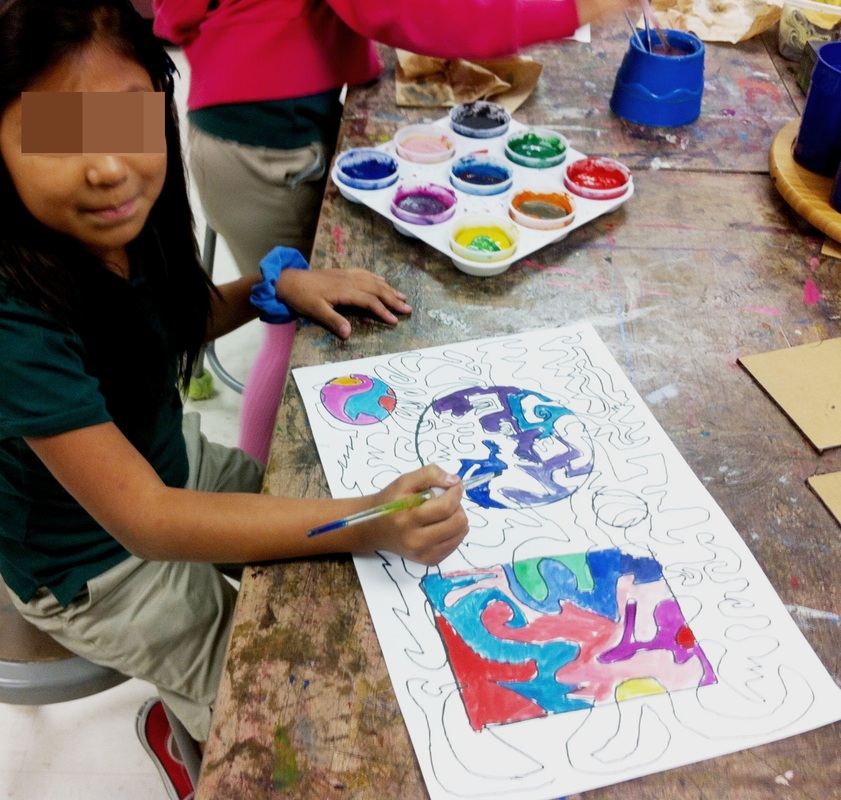 Third Grade - Scroggins Elementary Art 2013 - 2014